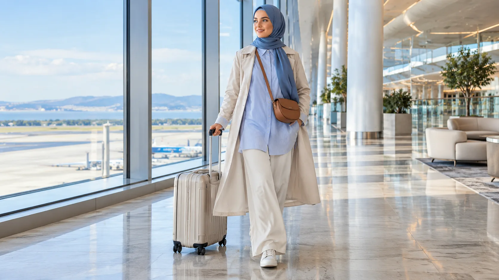Tesettür Giyimde Seyahat Kombini Nasıl Hazırlanır?