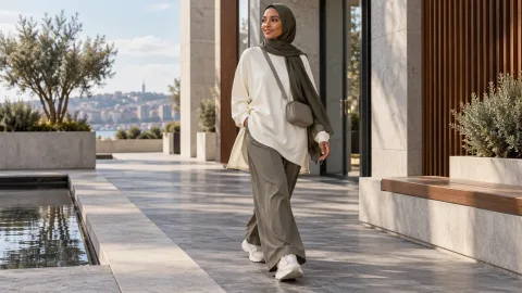Tesettür Giyimde Spor Şıklık Nasıl Oluşturulur?